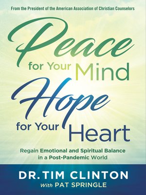cover image of Peace for Your Mind, Hope for Your Heart